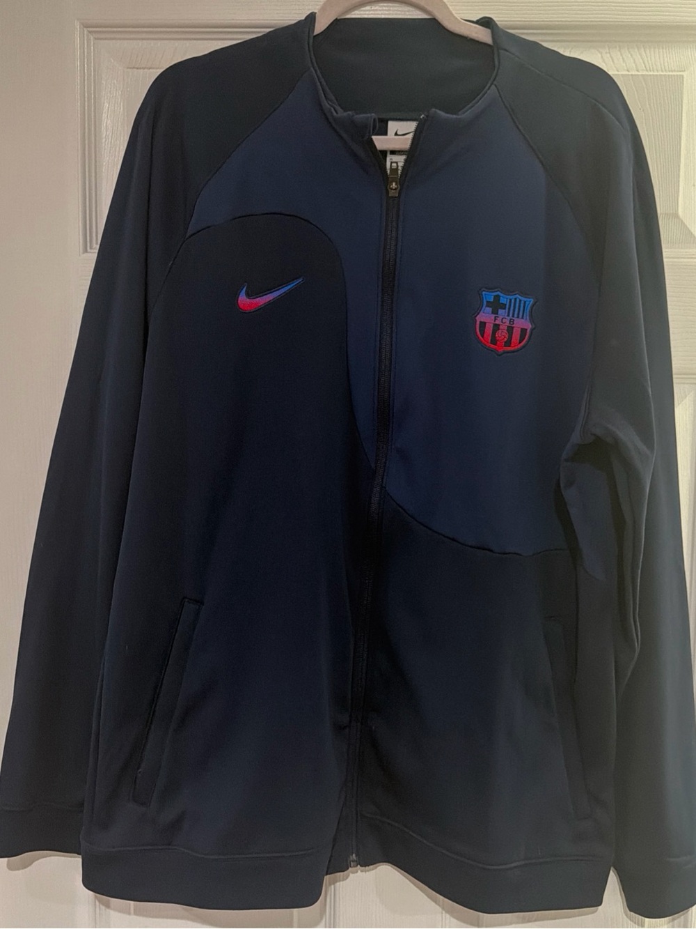 Men s Nike F.C. Barcelona Academy Pro Football Jacket(DM2907-451)